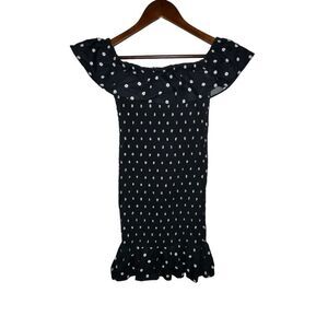 The Fifth Label Black & White Floral Print Mini Dress
